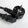 Mains lead Shuko plug to IEC