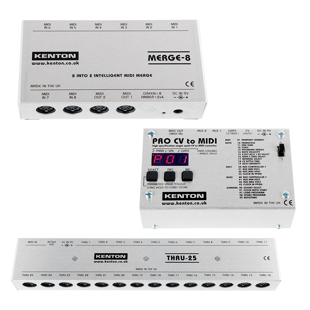 公式通販 KENTON MERGE-4 MIDI Merge Box agapeeurope.org