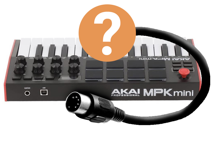MIDI on DIN for USBonly keyboards and controllers Kenton Electronics